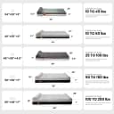 Orthopedic Dog Bed — Slate Grey 50''x36''x10''