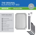 Original Elevated Dog Bed - Breathable Off-The-Ground Pet Bed with Cooling Fabric