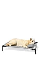 Original Elevated Dog Bed - Breathable Off-The-Ground Pet Bed with Cooling Fabric — product details