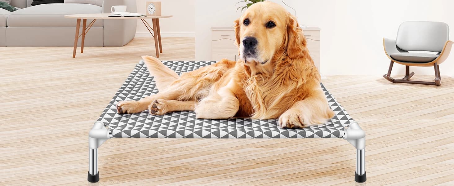 Elevated Outdoor Dog Bed — Medium Size — product details