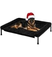 Outdoor Elevated Dog Bed with Waterproof Bolster Cushion — collection imagery