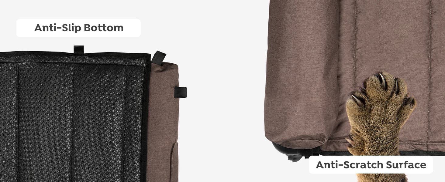 Outdoor Elevated Dog Bed with Waterproof Bolster Cushion — product details