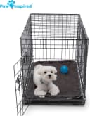 Washable Padded Crate Mats for Dogs — Gray