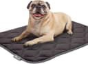 Washable Padded Crate Mats for Dogs — Gray
