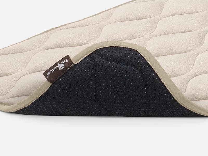 Washable Padded Crate Mats for Dogs — Gray — A Comfy Space to Rest