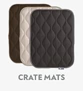 Washable Padded Crate Mats for Dogs — Gray — collection imagery