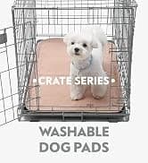 Washable Padded Crate Mats for Dogs — Gray — collection imagery
