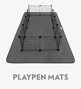 Washable Padded Crate Mats for Dogs — Gray — collection imagery