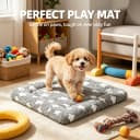 Dog Bed Mat – Soft and Comfortable Dog Kennel Pad for Crate – Durable Crate Bed & Mat for Dogs & Cats – Ideal