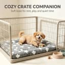 Dog Bed Mat – Soft and Comfortable Dog Kennel Pad for Crate – Durable Crate Bed & Mat for Dogs & Cats – Ideal