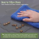Outdoor Dog Crate Pad Bed — Reversible Waterproof Wipeable Kennel Mat