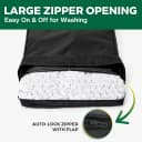 Waterproof Dog Bed Cover Replacement Washable — Zipper Closure