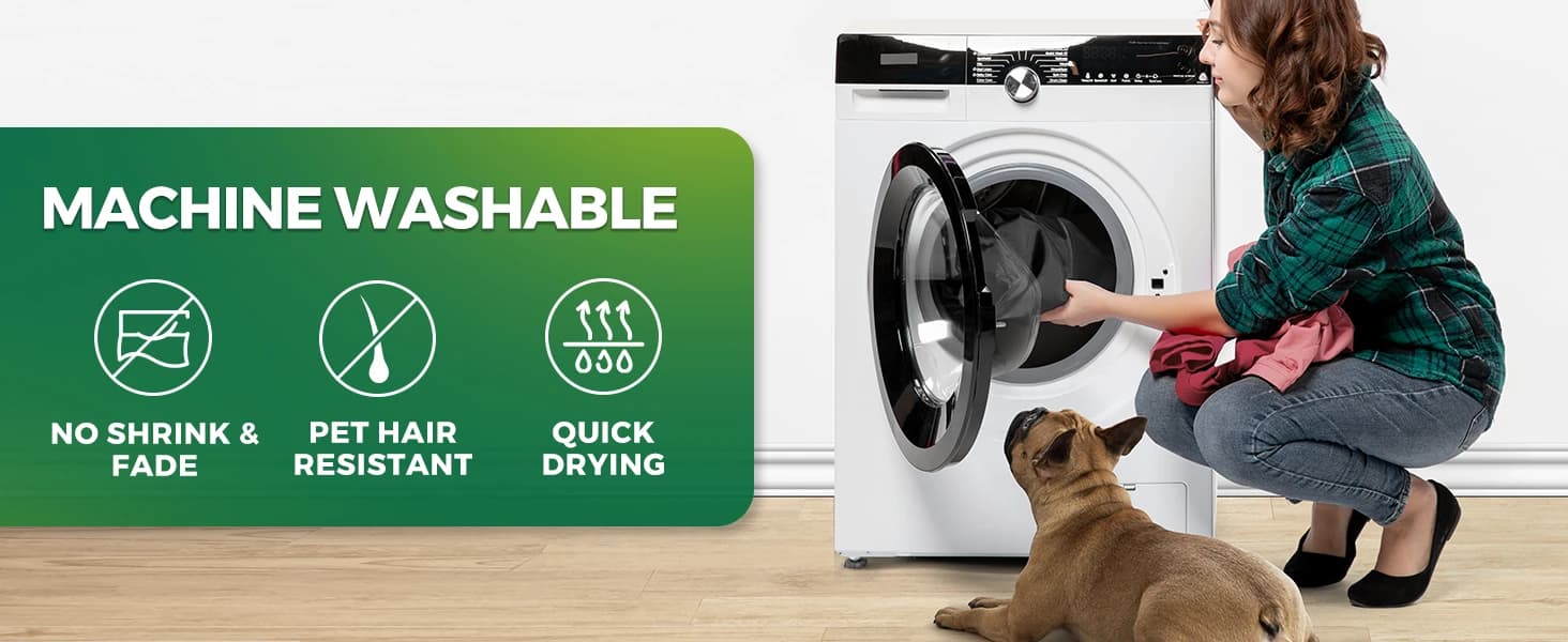 Waterproof Dog Bed Cover Replacement Washable — Zipper Closure — collection imagery