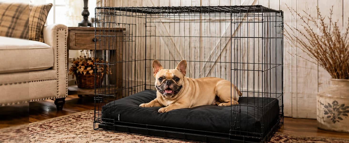 Waterproof Dog Bed Cover Replacement Washable — Zipper Closure — collection imagery