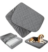 Waterproof Dog Bed Cover Replacement Washable — Zipper Closure — collection imagery