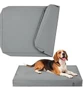 Waterproof Dog Bed Cover Replacement Washable — Zipper Closure — collection imagery