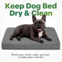 Waterproof Dog Bed Cover Replacement — Fitted Sheet Washable