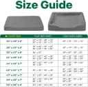 Waterproof Dog Bed Cover Replacement — Fitted Sheet Washable