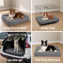 Waterproof Dog Bed Cover Replacement — Fitted Sheet Washable