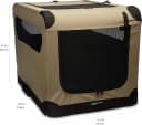 Portable Folding Soft Dog Crate — Double Door