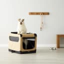 Portable Folding Soft Dog Crate — Double Door