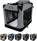 3-Door Soft Dog Crate with Bed and Carrying Bag (2-Year Warranty)