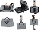 3-Door Soft Dog Crate with Bed and Carrying Bag (2-Year Warranty)