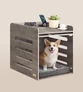 38" Dog Crate Furniture — Heavy-Duty Dog Kennel Side End Table — collection imagery