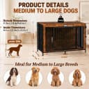 48" XL Dog Crate Furniture for Medium and Large Dogs