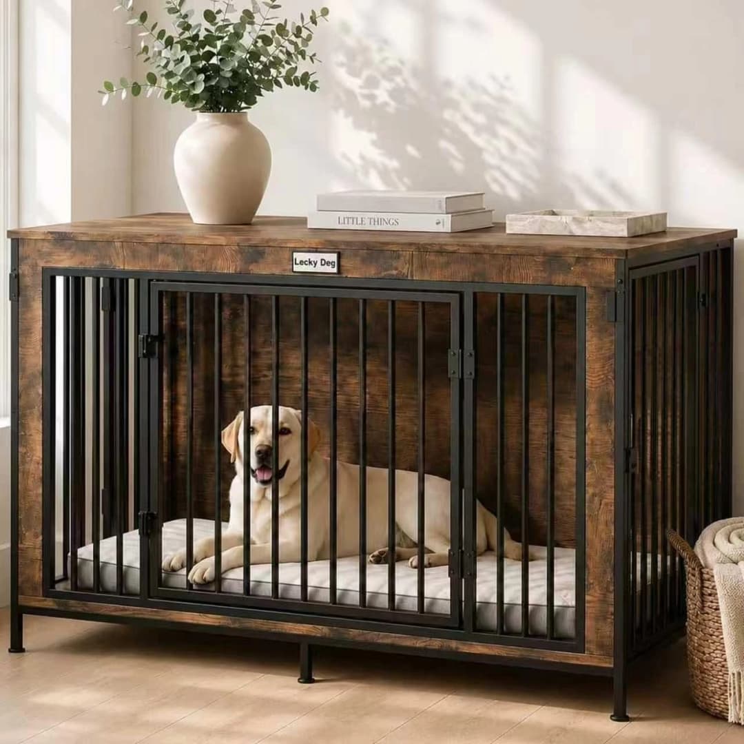 48" XL Dog Crate Furniture for Medium and Large Dogs