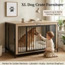 48" XL Dog Crate Furniture for Medium and Large Dogs