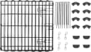 Foldable Octagonal Metal Exercise Pen for Dogs — Indoor/Outdoor