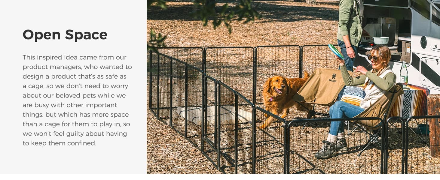 Rollick Dog Playpen — Indoor — product details