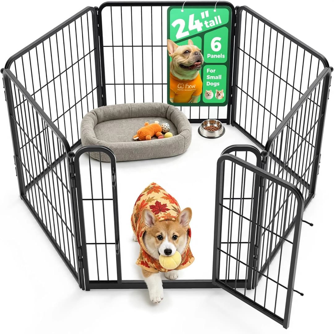 Homeplus Indoor Dog Playpen — 24" H