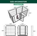 Homeplus Indoor Dog Playpen — 24" H