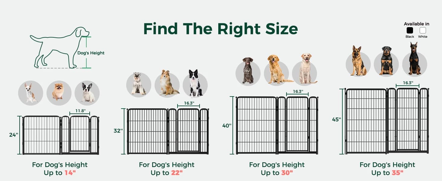 Homeplus Indoor Dog Playpen — 24" H — product details
