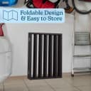 Pet Gate - 4-Panel Indoor Foldable Dog Fence for Stairs