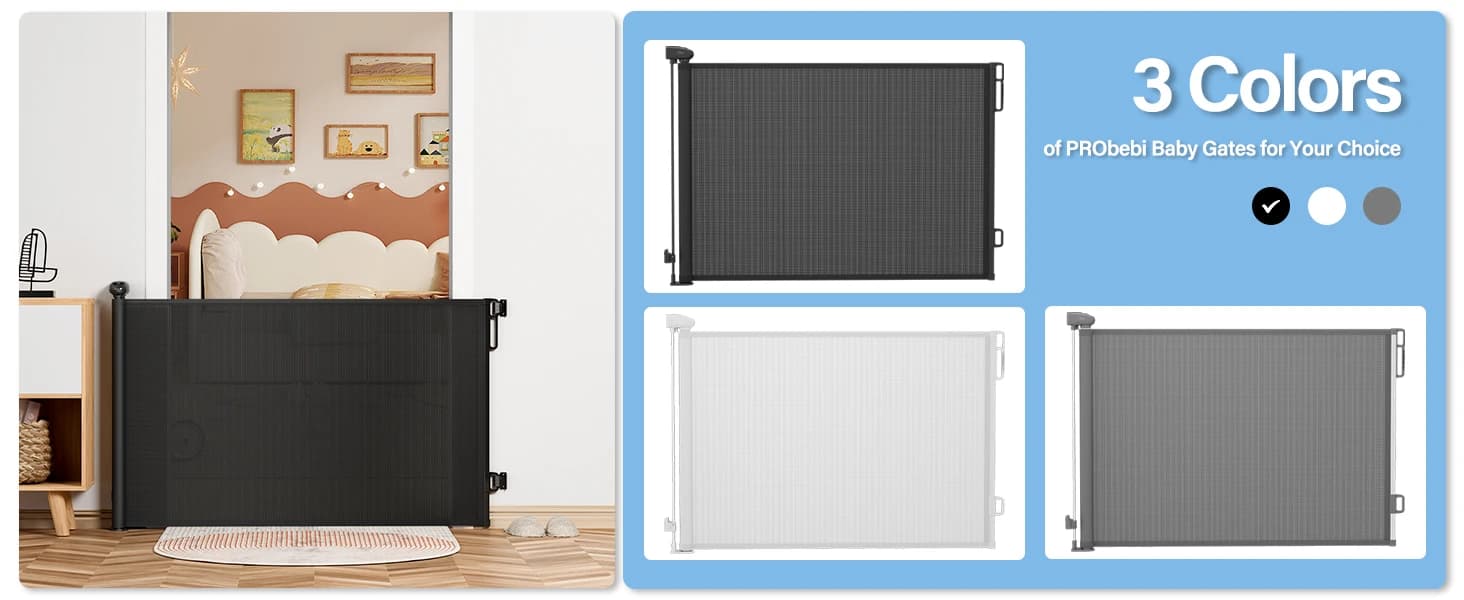 Retractable Baby Gates for Stairs and Doorways — Different Choice for Your Needs