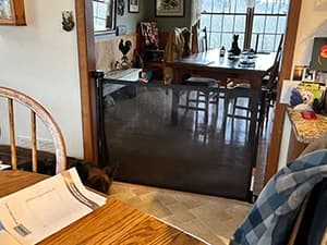 Retractable Baby Gates for Stairs and Doorways — Image From Customers
