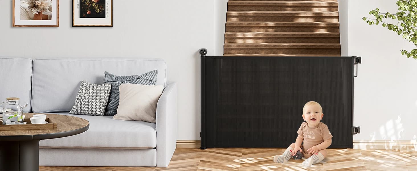 Retractable Baby Gates for Stairs and Doorways — collection imagery