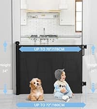Retractable Baby Gates for Stairs and Doorways — collection imagery