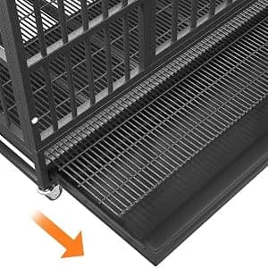 48 inch Heavy Duty Indestructible and Escape-Proof Dog Crate Cage Kennel for Large Dogs — collection imagery