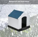 Dog House | 28" L x 26" W x 28" H | Blue