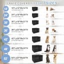 Dog Crate Cover — 42 inches