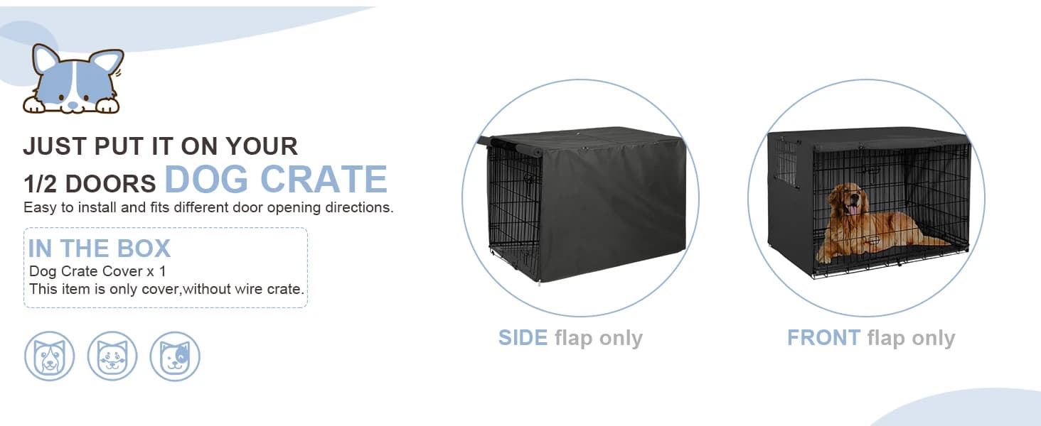 Dog Crate Cover — 42 inches — product details