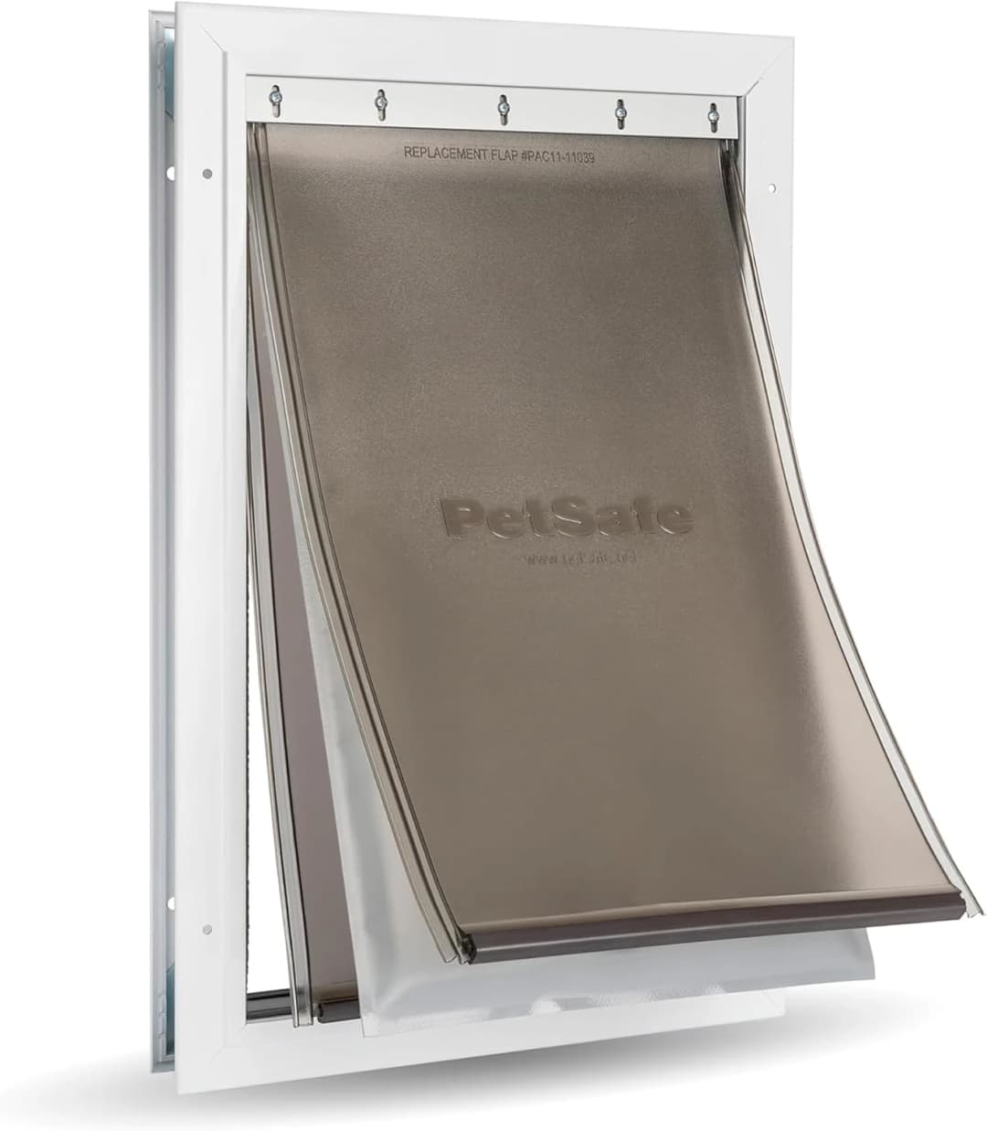 Extreme Weather Aluminum Dog Door — 3-Flap Insulated