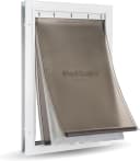 Extreme Weather Aluminum Dog Door — 3-Flap Insulated