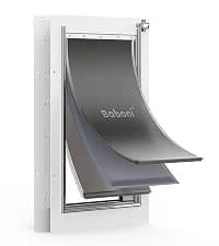 Pet Door for Wall,3-Flap — Steel Frame and Telescoping Tunnel — collection imagery