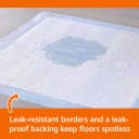 Leak-Proof Dog and Puppy Potty Training Pee Pads with Quick-Dry 5-Layer Super Absorbent Design