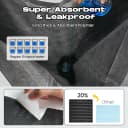 Dog Pee Pads for Dogs XXL 30"x36" 50 Count with Adhesive Tabs